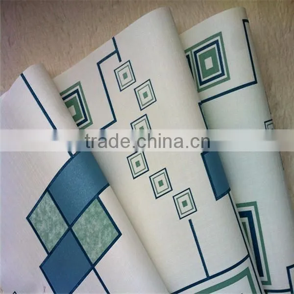 modern style wall paper blue paper doilies lace