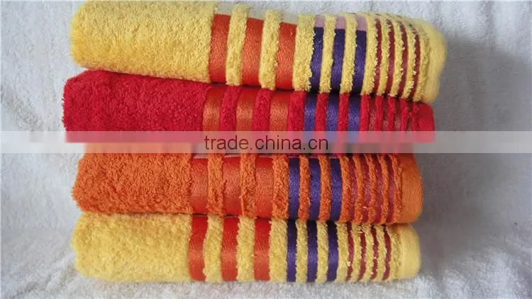 promotional gift 100% cotton 5 star 21s hotel beach towels set SD-823-2