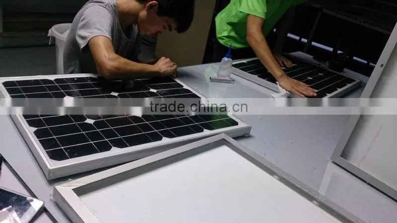100w folding pv solar kit for camping with CE ROHS