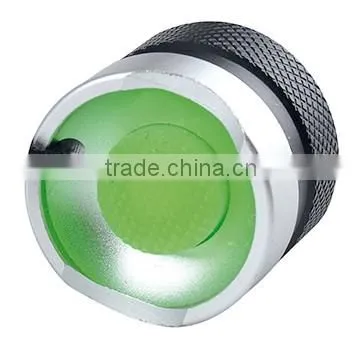 Aluminium rechargeable led flashlight with pen clip zoom function torch ligt