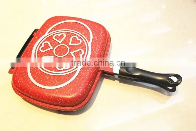 HQ Die-casting double-side small grill pan