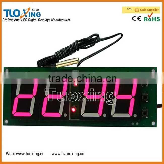 1.5 inch LED small digital bus clock