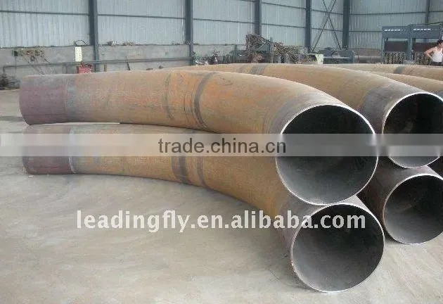 45 degree hot induction bend