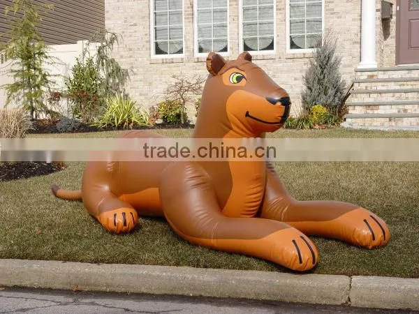 Inflatable huge lion/big lion/realistic air filled huge lion