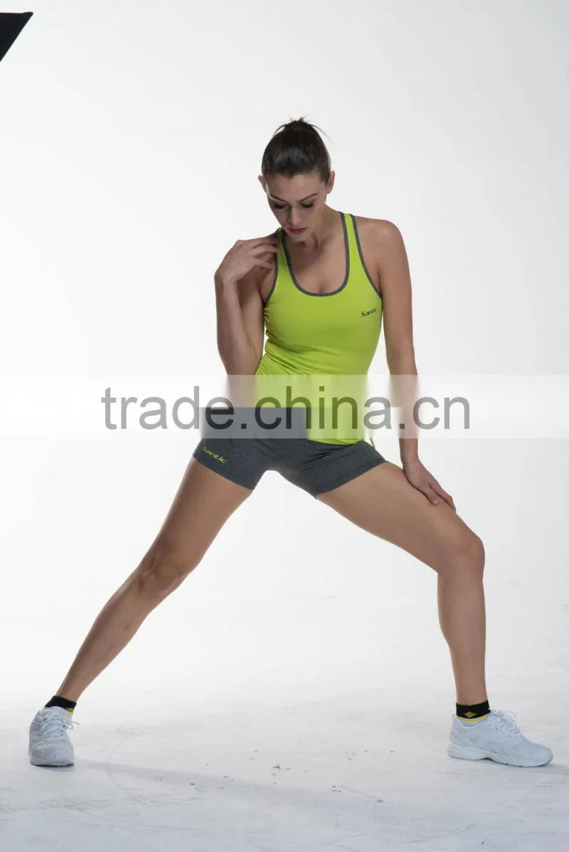 Women sexy running shirt tank top,women running wear