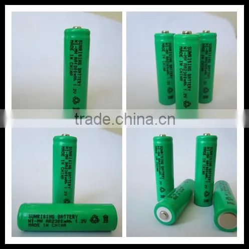 Ni-MH AA1600mAh rechargeable battery for