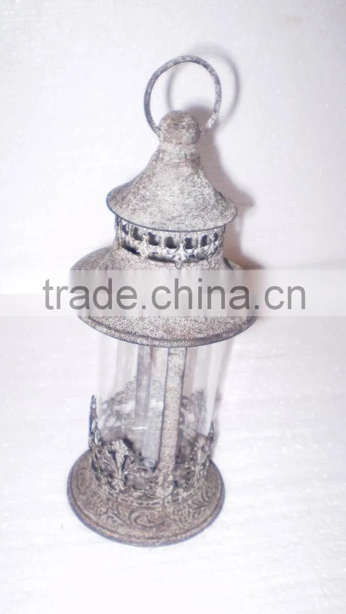 8009060MC- metal candle lantern