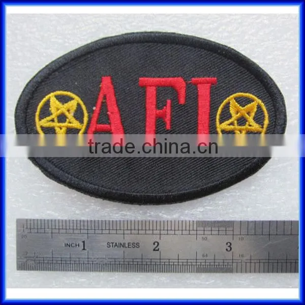 Hot Sales iron on sew applique children embroidery patch, Christmas gift children embroidery applique patches
