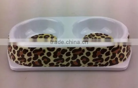 Melamine bowl for pet with new design, dog bowl