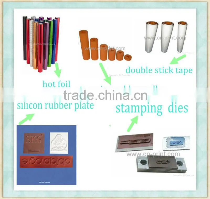 Plane & Rounded Surface Foil Stamping Machine/ribbon stamping machine TC-250K