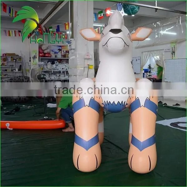 New Design Inflatable Wolf , PVC Inflatable Animals wolf Toy , Inflatable Wolf Toys