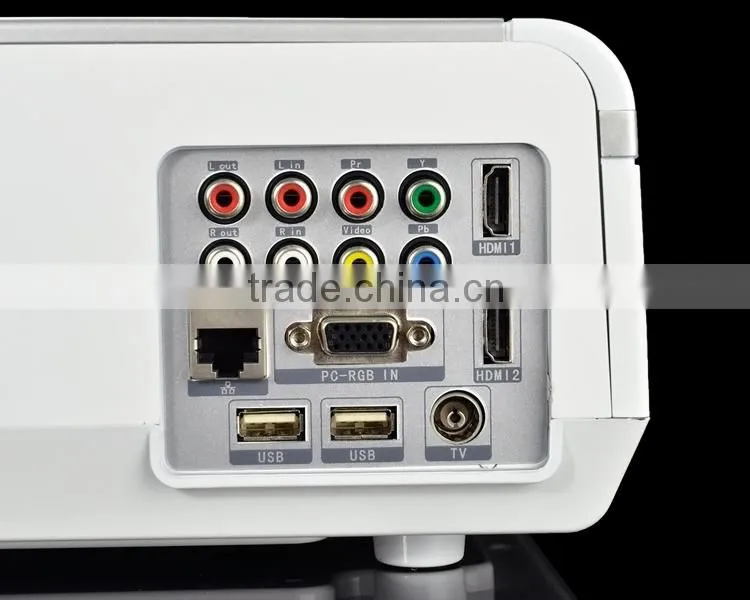 Brightest 4500lumens Built-in Android 4.2.2 Native Full HD Led Android Digital Smart Projector,Wireless connect to iPhone/iPad