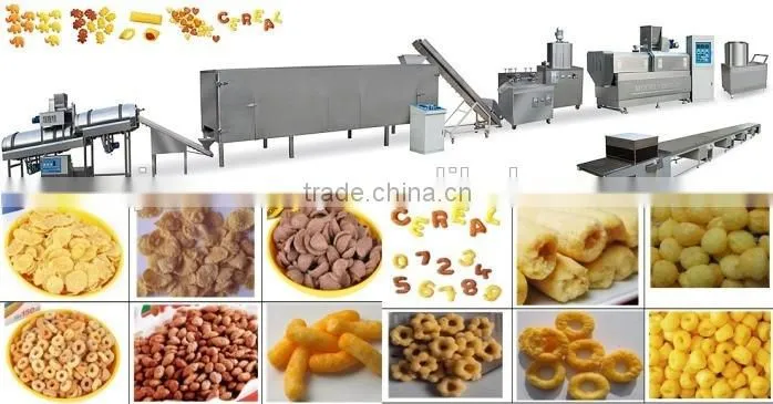Rice/Wheat/Corn Puffed Machine