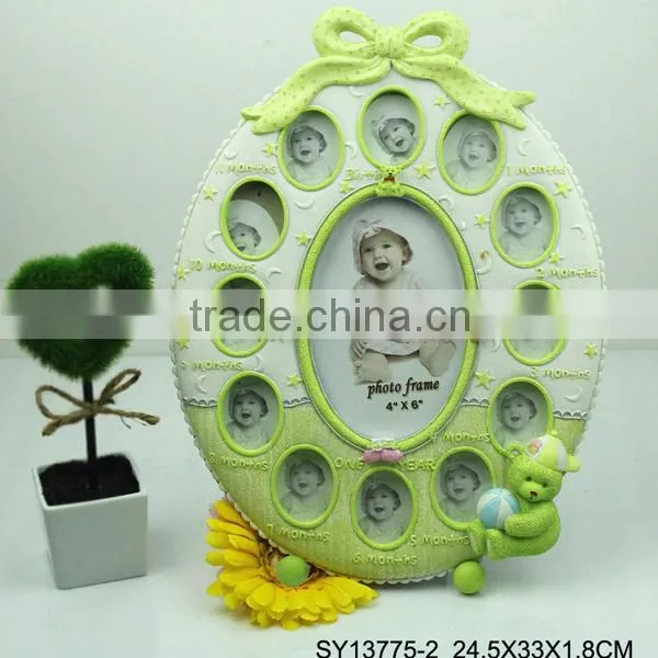 home decor resin funny baby photo frame