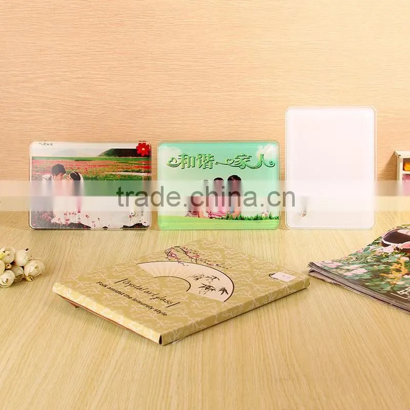 Sublimation glass mirror photo frames with cheap price