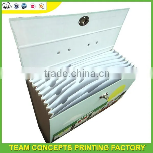 Metal handling file folder carrying case