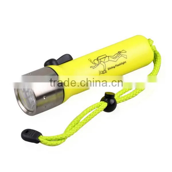 Discover the Oceanic World With Topcom's Professional Diving LED Flashlight