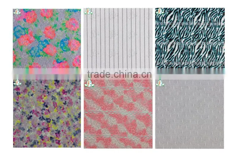 New Design Pink Flower Nylon Lace Sequin Embroidery Fabric/Strech Guipure Lace Fabric