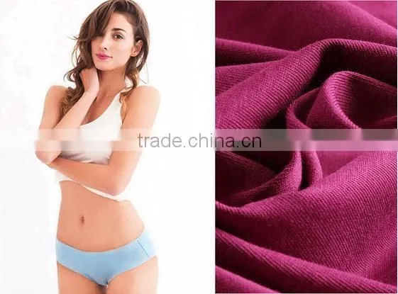 40S Elastic Knitted Jersey Model Fabric for Underwear