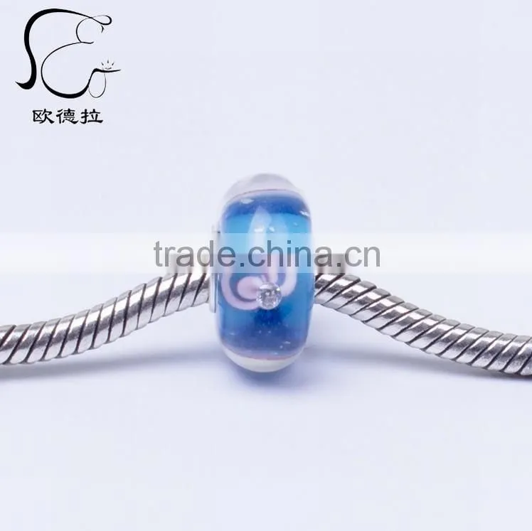 Hot selling New design Murano glass charm bead
