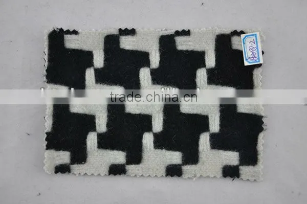 rabbit wool tencel overcoatin fabric