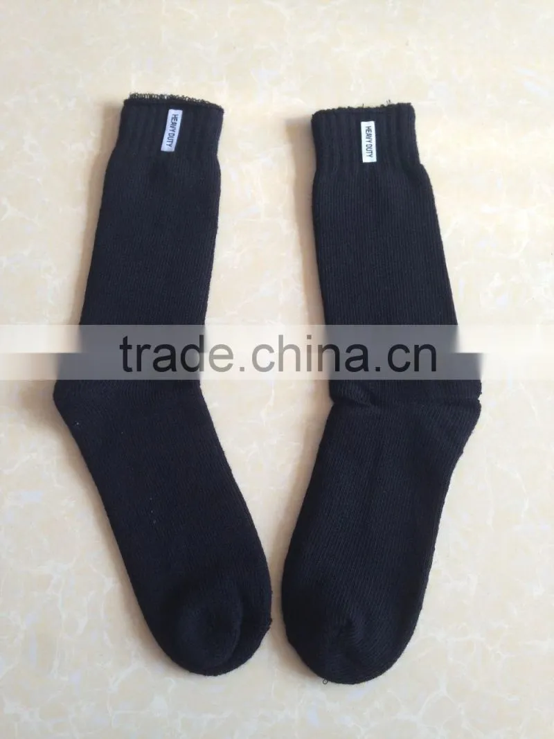 men's bamboo fiber socks/bamboo terry athletic sock