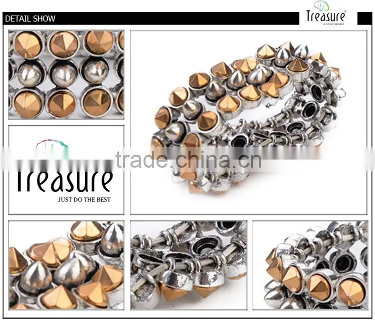 2016 Fashion new design alloy concert wide bangle bracelet jewelry