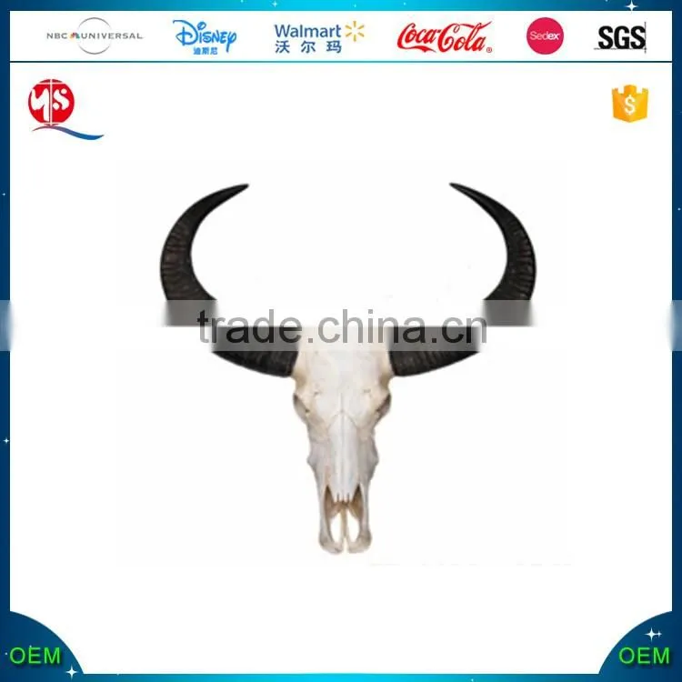 Modern Design Deer Head Buffalo Skull Resin Animal Head Wall Decoration