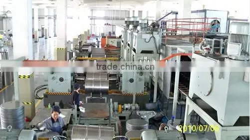 High speed steel drum making line