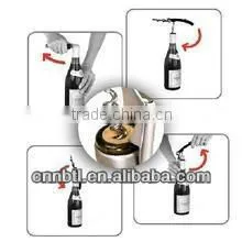 Stainless Steel Wine Bottle Opener , Exquisite beauty