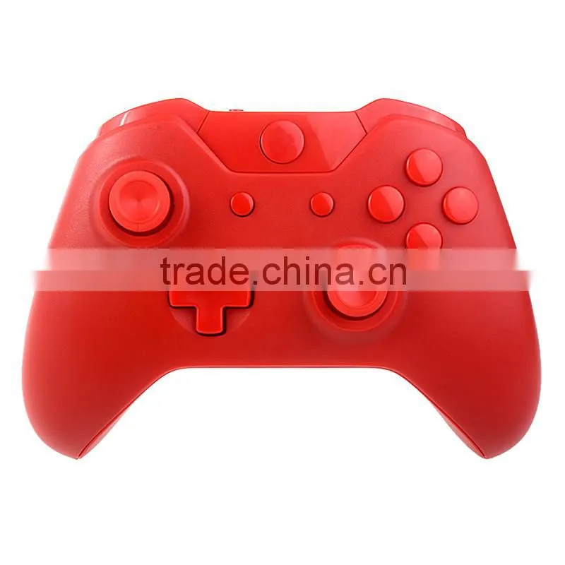 Soft touch red full set housing cover for Xbox One shell case