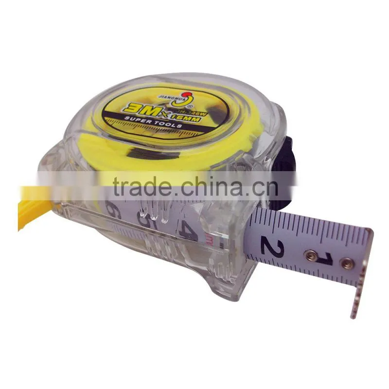 Super Tool of transparent promotional tape measure
