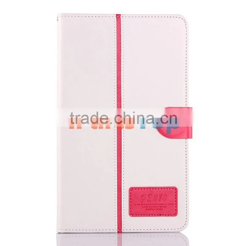 Wholesale Colored Leather Case For Asus Fonepad 8 FE380 CG Flip Cover TPU Protective Book Case