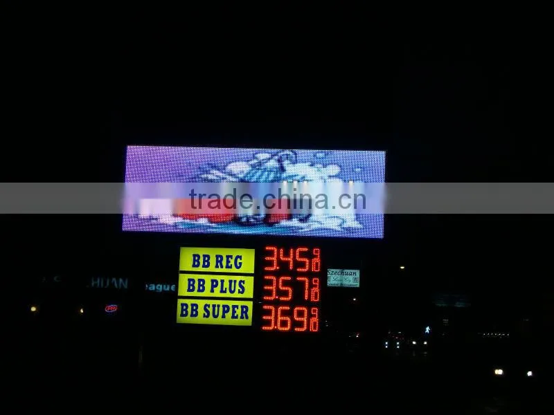 Gas Station 7segment Digital led gas price signs