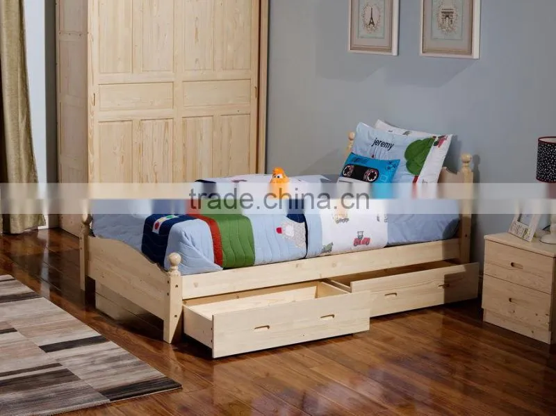 2015 new-design hot sale wooden kid bedroom furniture set