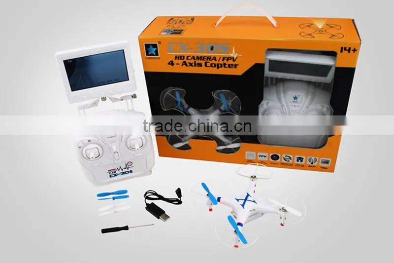 2.4G 4CH 6 Axis RC Quadcopter Drone FPV VS hubsan x4 fpv