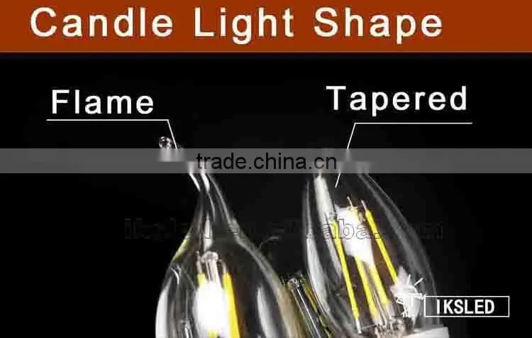 1.2W 360 degree mini driver led filament bulb LEB BULB DIMMABLE