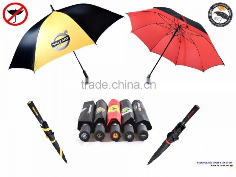High Quality Windproof Car Brand Logo Golf Umbrella