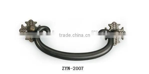 Vintage zinc alloy recessed pull handle,recessed cabinet handle