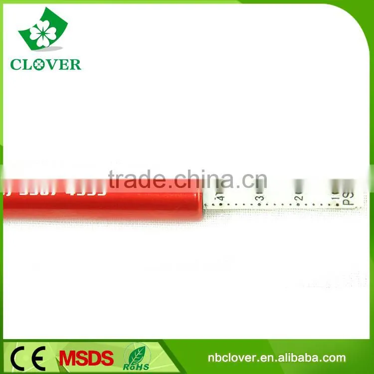 Aluminum and plastic material pen shape car tire low pressure gauge