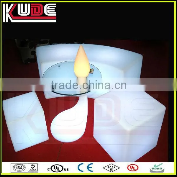 LED illuminated furniture LED cube stool/led cube seat lighting