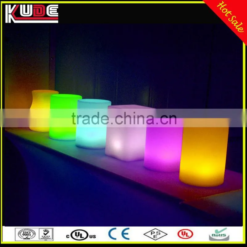 Wedding Decorative Lamp Red Heart Shape Flashing LED Night Light With MultiColor Changing
