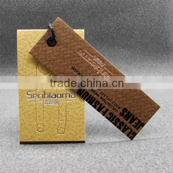 Luxury Depressed Design Hangtags in Shishi