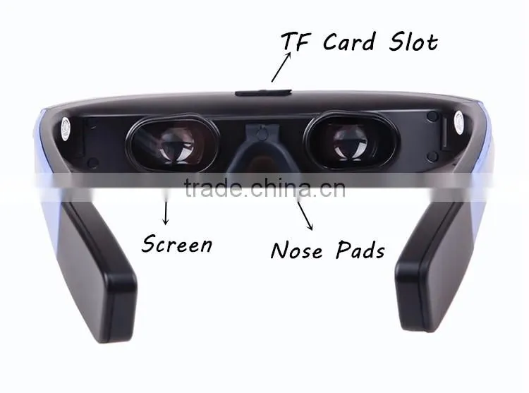 Private Theater 1080p Android Bluetooth HD 98" VR Glasses with Wifi