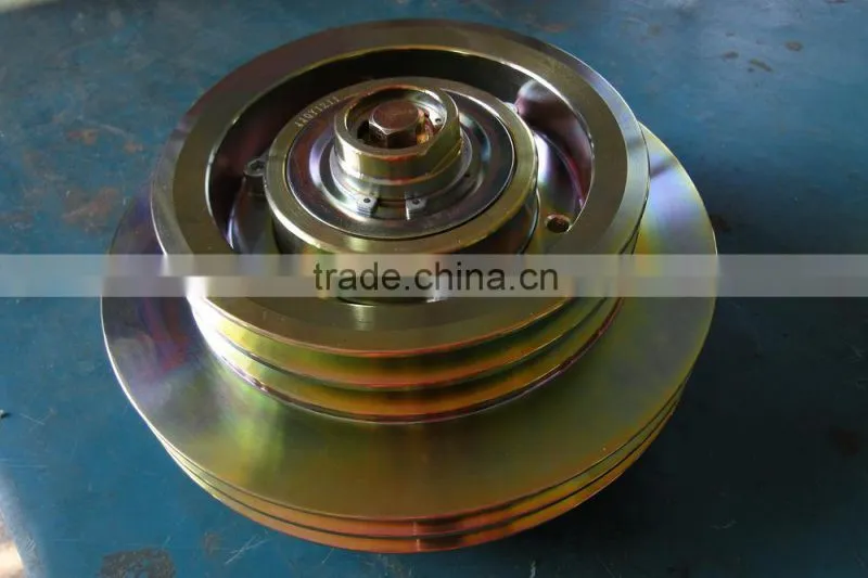 Jiujiang Qiyuan factory sale bus air conditioner 24 volt compressor parts clutch assembly