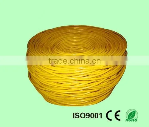 Network cable UTP cat5e , lan cable with 4 pair 0.50mm conductor