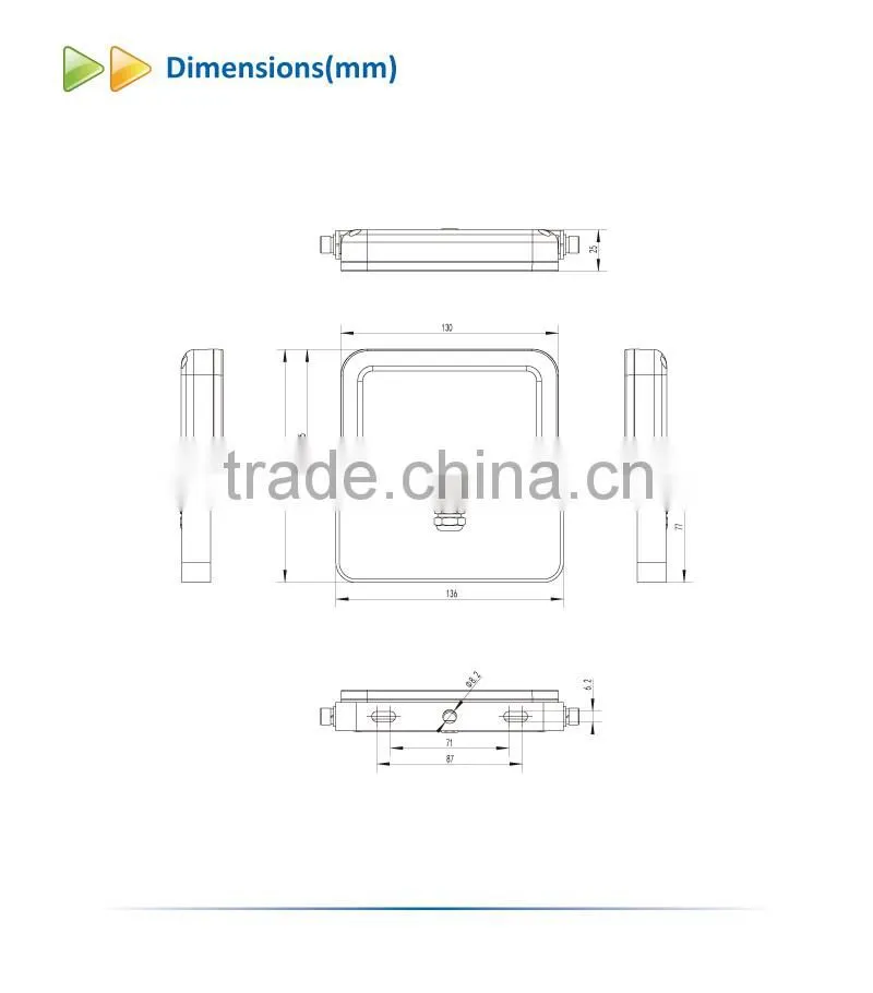 IP65 Outdoor IPAD 10W LED Flood Light