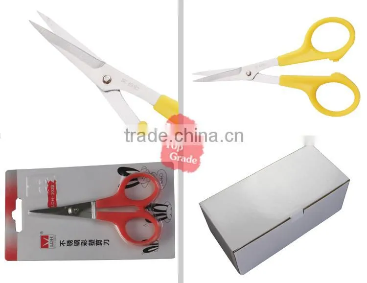 { LDH-302B } House hold scissors / wholesale scissors / paper cutting home scissors