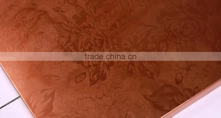 Latest Popular 201 Embossed Stainless Metal Panels Bulk Buy from China