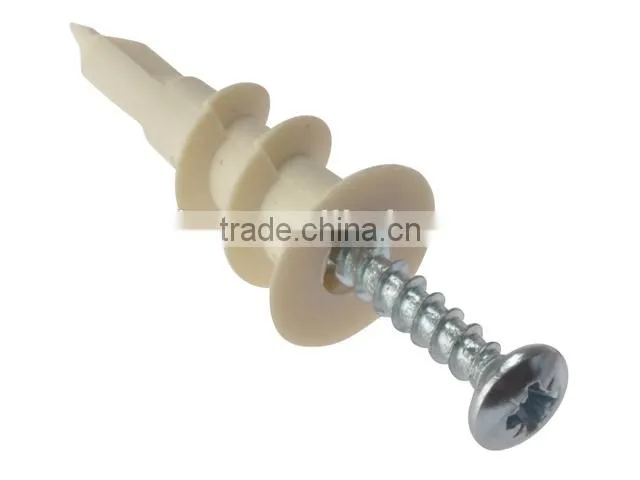nylon easy drive anchor with screw